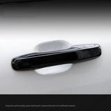 Black Door Handle Covers for Volvo XC60 V90 XC90 Car Interior Accessory LINGLUYANG