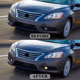 LED Fog Lamps Daytime Running Light for Nissan Sylphy 2013-2015 LED Ambient Light MAGIC COLORM