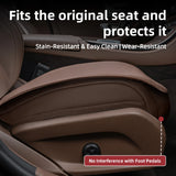 Universal Breathable PU Leather Car Seat Cushion Pad Car Interior Accessory OEM