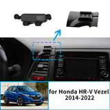 Rotatable Smart Wireless Charging Phone Stand for Honda HR-V Car Phone Holder CATUSIKI
