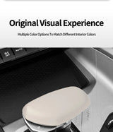 Original Leather Center Gear Shift Knob Cover Lever Shifter Boot Car Accessories For Geely Tugella/ Binyue / Preface / Borui