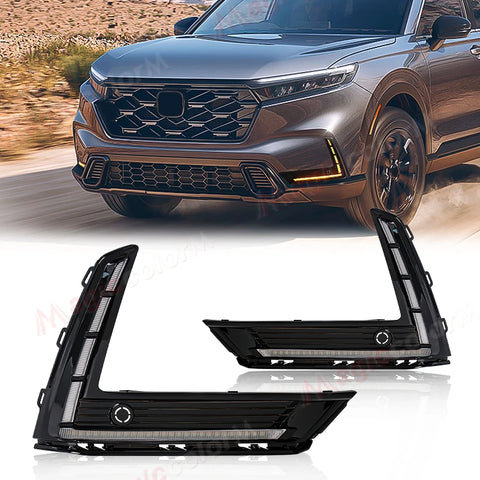 Dynamic LED DRL Turn Signal Light for Honda CR-V 2023 LED Ambient Light MAGIC COLORM