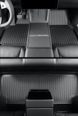 Floor Mats & Cargo Liner for New Tesla Model Y Juniper 2025+ TPE All Weather Floor Mat Cargo Liner Car Interior Accessory OEM