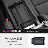 Central Console ABS Armrest Organizer for Volvo Car Interior Accessory LINGLUYANG