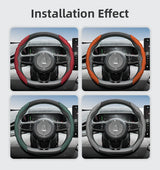 Wavy Sports Design Steering Wheel Cover for Zeekr