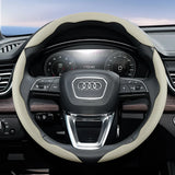 Breathable Leather Wheel Cover for Audi A4 A5 A6