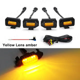 4PCS Amber Grille Lights for Toyota Tacoma 2020-2022