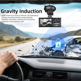 3-Channel 1080P Dash Cam WiFi Night Vision Universal Dashcam AKAMATE