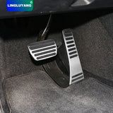 Decorative Accelerator Pedal Cover for Volvo EX30 Car Interior Accessory LINGLUYANG 2pcs
