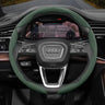Audi Anti-Slip Suede Steering Wheel Cover Set