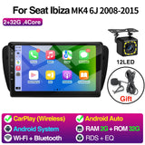9in Android Head Unit GPS for Seat Ibiza MK4 08-15