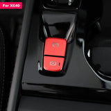 Center Console Start Button Sticker for Volvo XC40 Car Interior Accessory LINGLUYANG