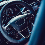 LCD Steering Wheel Control Buttons for Audi A4 A5 A6 A8 R8 Car Interior Accessory Aotsr