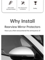 For Xpeng G6 2023 2024 Carbon Fibre Rearview Mirror Decorative Strip Car Exterior Accessory OEM
