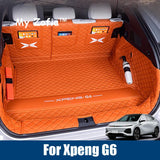 For Xpeng G6 2024 2025 2026 Car Boot Mat Rear Trunk Liner Cargo Protection Leather Mat Interior Modification Accessories Car