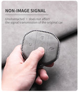 Car Remote Key Case Cover Shell For Jetour Freedom T1 Jetour Freedom T2 Traveller Sheep Suede Key Bag Cover Keychain Protector