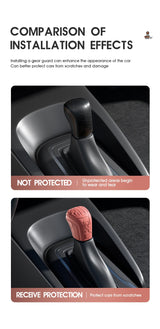 Car Silicone Gear Shift Knob Cover For Corolla / Camry / Avalon Anti-Slip Lever Shifter Boot Interior Premium Tuning Accessor