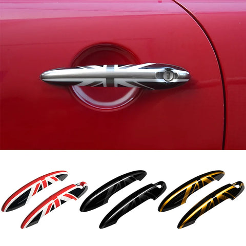 3D Door Handle Cover Protector for Mini Cooper R50-R60 Car Interior Accessory GMUNI
