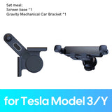 Phone Holder and Magnetic Wireless Charger for Tesla Model Y 3 2024 Cybertruck