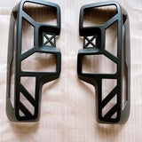 BAIC BJ40 2024-2026 Tail Light Lamp Cover Trim Anti-Scratch Protective Frame ABS Black Modified