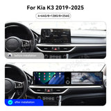 24.6" Dual Screen Android Auto CarPlay System for Kia K3 2019–2025 Android Head Unit Aotsr