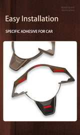 Wood Grain Console Panel Trim for Suzuki Jimny JB74