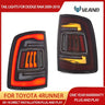 Vland LED Tail Lights Amber Signal for 09-18 Ram