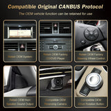 10.25-Inch Wireless CarPlay Android Auto Display for Benz GLK Android Head Unit wincago