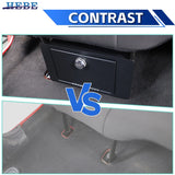 Rear Seat Lockable Storage Box for Jeep Wrangler JK JL Car Interior Accessory HEBE