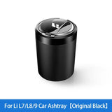 For Leading Lixiang L7 L8 L9 2022 2023 Car Ashtray Auto Pop Lid Portable Car Interior Ashtray with LED Light