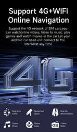 8-Core Android 15 Multimedia System for Volkswagen Sedan