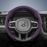 Premium Suede Snap-On Steering Wheel Cover for Volvo