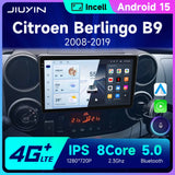 9-Inch Android Head Unit with Wireless CarPlay for Citroen Berlingo Android Head Unit JIUYIN