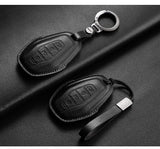 Leather Car Remote Key Case Cover For Chery Jetour X70 X70m X70plus X90plus X95pro X95 Plus Key Bag Protecter Keychain Shell