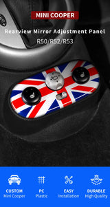 Adjustment Panel Sticker Decor for Mini Cooper R50 Car Interior Accessory GMUNI