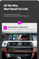 10.25-inch Touch Screen CarPlay for BMW 5 Series F10 2010–2011