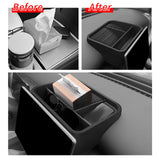 SMABEE for BYD ATTO3 Central Control Screen Rear Storage Box Car Interior Accessories Dashboard Tray Car Interior Accessory s