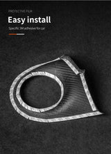 Real Carbon Fiber Dashboard Trim for Smart 453