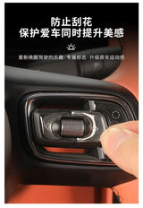 For Zeekr 7X 25-26 Car Center Control Button Transparent Epoxy Sticker Steering Wheel Key Protective Cover Accessories