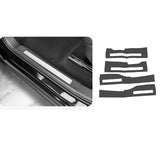 Scratch Resistant Door Sill Strip for Polestar 4 Car Interior Accessory LINGLUYANG 4pcs 1