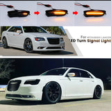 LED Side Mirror Signal Light Sequential Amber for Chrysler 300 2011-2020 Car Interior Accessory iJDM