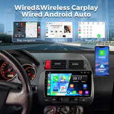 2K QLED Android Head Unit with Wireless CarPlay for Honda Jazz Android Head Unit RSNAVI