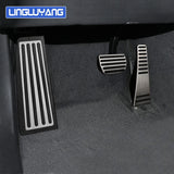 Aluminum Pedal Set for Volvo XC60 XC90 Car Interior Accessory LINGLUYANG
