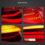 Vland LED Sequential Tail Lights BMW 3 Series 12-19 Car Interior Accessory Vland