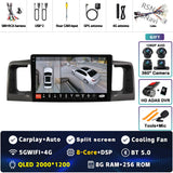 9-Inch 2K Android 15 Head Unit for Toyota Corolla 2000–2004