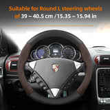 Porsche Suede Carbon Fiber Texture Wheel Cover 992