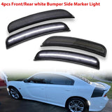 Smoked LED Side Marker Lights For Dodge Charger 15-22