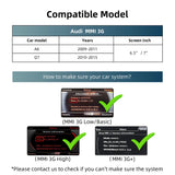 Wireless CarPlay Android Auto Retrofit for Audi A6 Q7 2009–2015