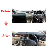 Premium Leather Dashboard Mat for Toyota Crown 2015–2019 Dashboard Mat CATUSIKI