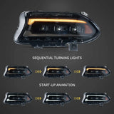 Bi-LED Projector Headlights for Dodge Charger 2015-2023 Car Interior Accessory Vland